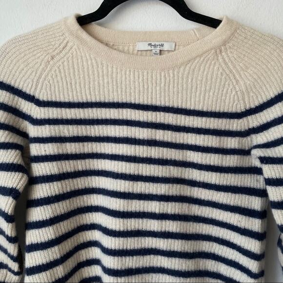 Madewell Crewneck Striped Sweater S - Picture 3 of 6